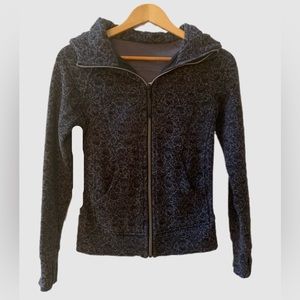 Lululemon Size 2 Heavy Cotton Scuba Full Zip Hoodie